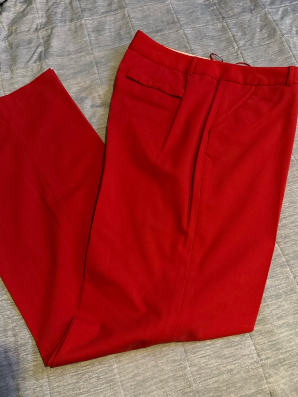 kate spade Men's Bright Red Dress Pants - Slim Tailored
